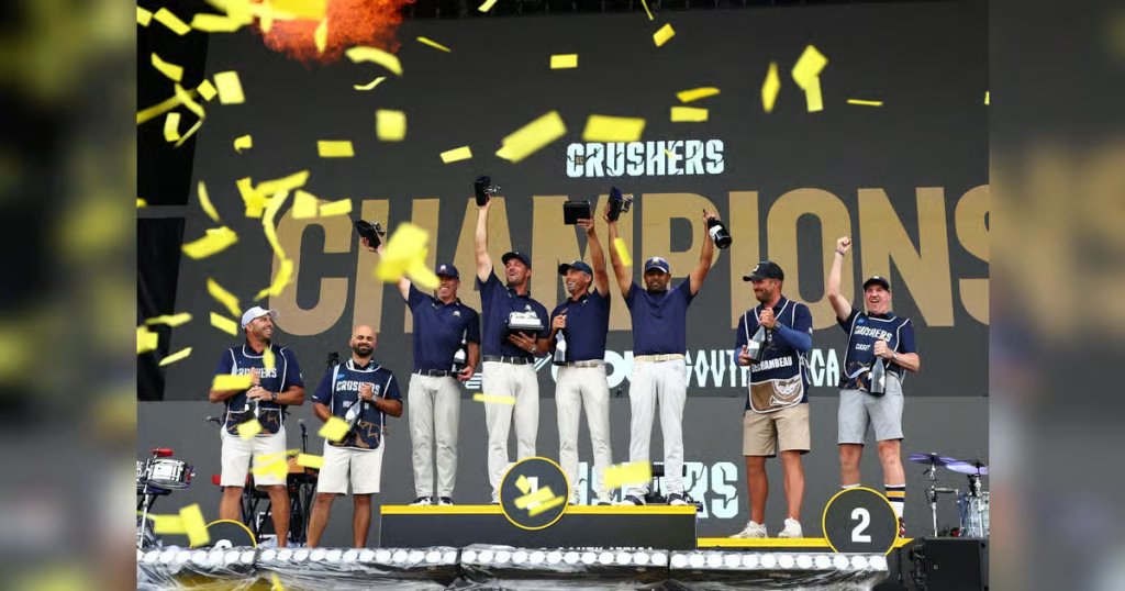 DeChambeau and Crushers GC team win titles, making history at LIV Golf South Africa
