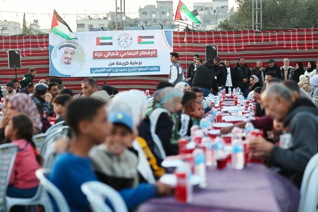 UAE’s Operation Chivalrous Knight 3 hosts mass Iftar for Al Zawayda residents in Gaza
