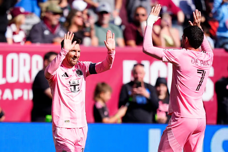 Lionel Messi’s brace helps Miami slay Rapids in front of huge crowd