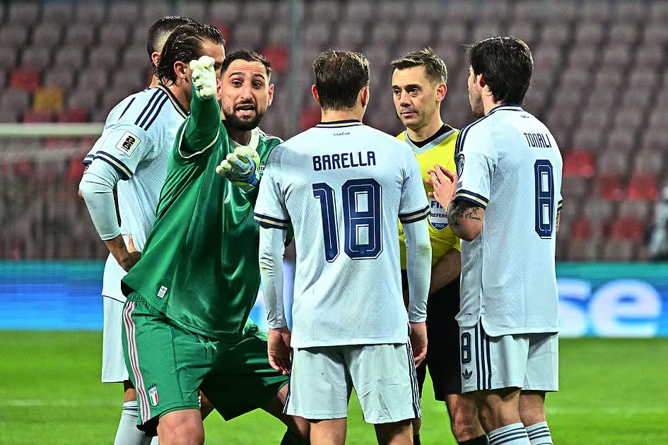 ‘The World Cup curse’: Italy sheds tears after missing out again