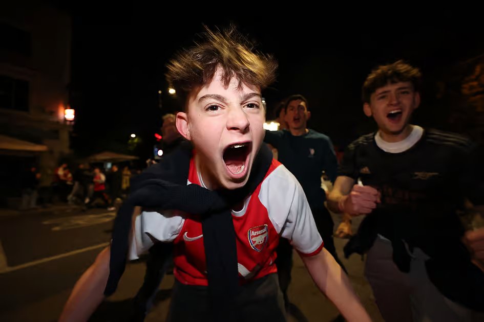 ‘Tears of joy’: How Arsenal fans in Dubai celebrated a 22-year dream