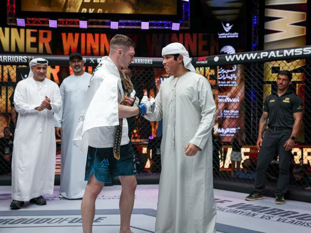 Vladyslav Rudniev crowned champion at UAE Warriors 71