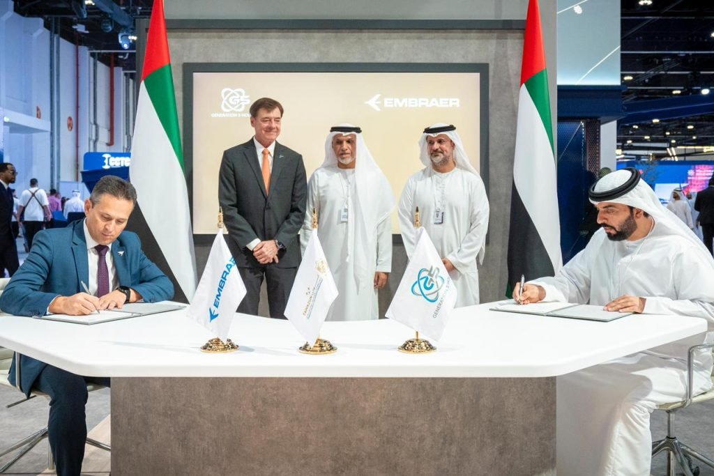 Generation 5 Holding, Embraer sign exclusive strategic partnership agreement for C 390 Millennium Programme in UAE