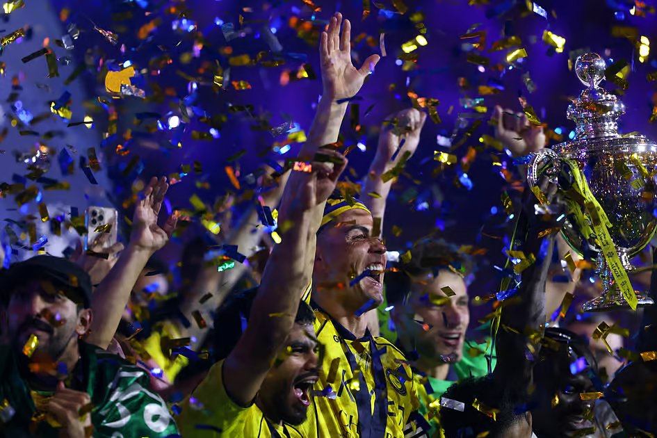 Ronaldo leads Al Nassr to Saudi league title with 4-1 win over Damac