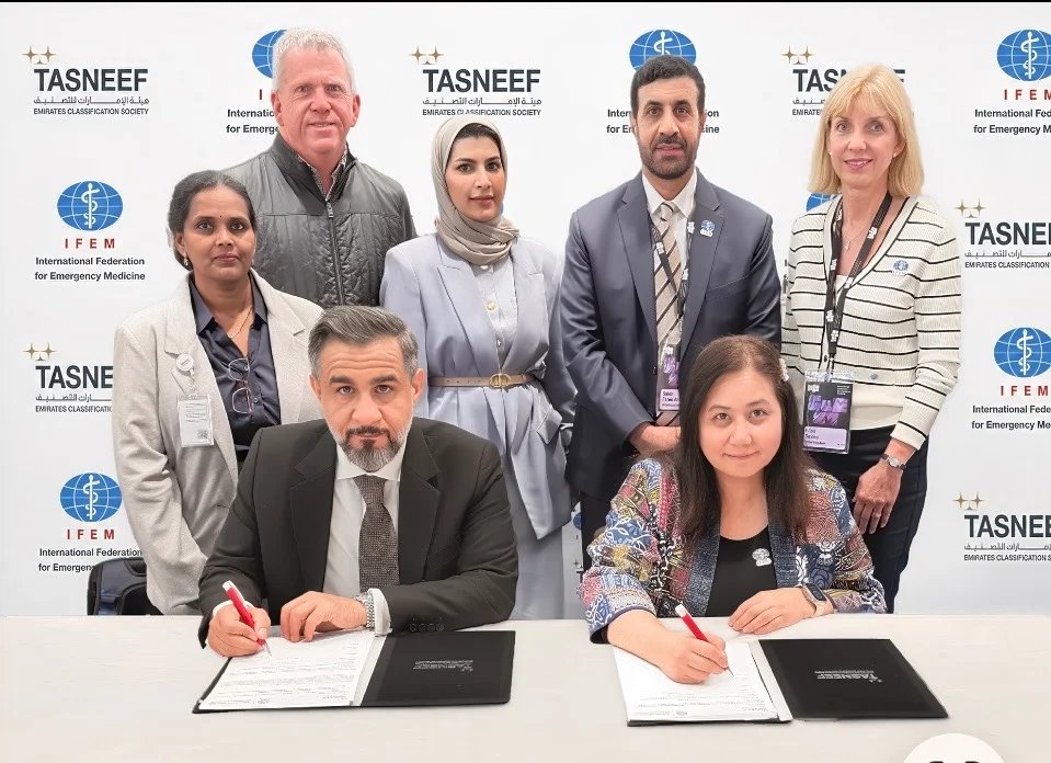 TASNEEF signs 10-year exclusive global partnership with International Federation for Emergency Medicine