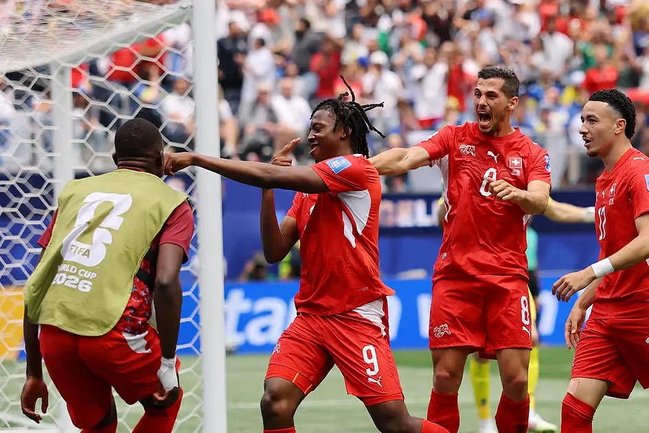World Cup: Manzambi double helps Swiss crush Bosnia 4-1