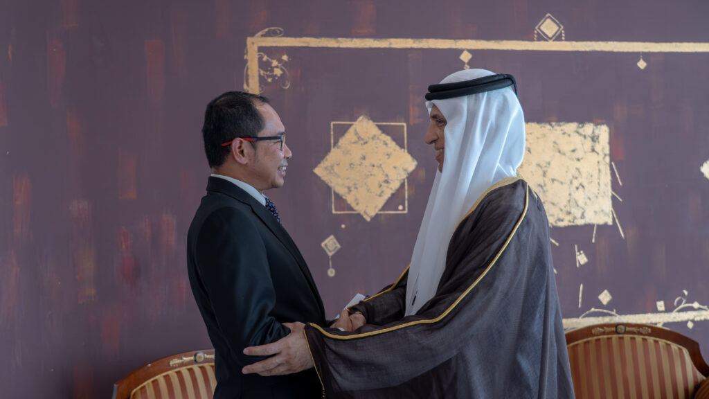 RAK Ruler receives Indonesian Ambassador