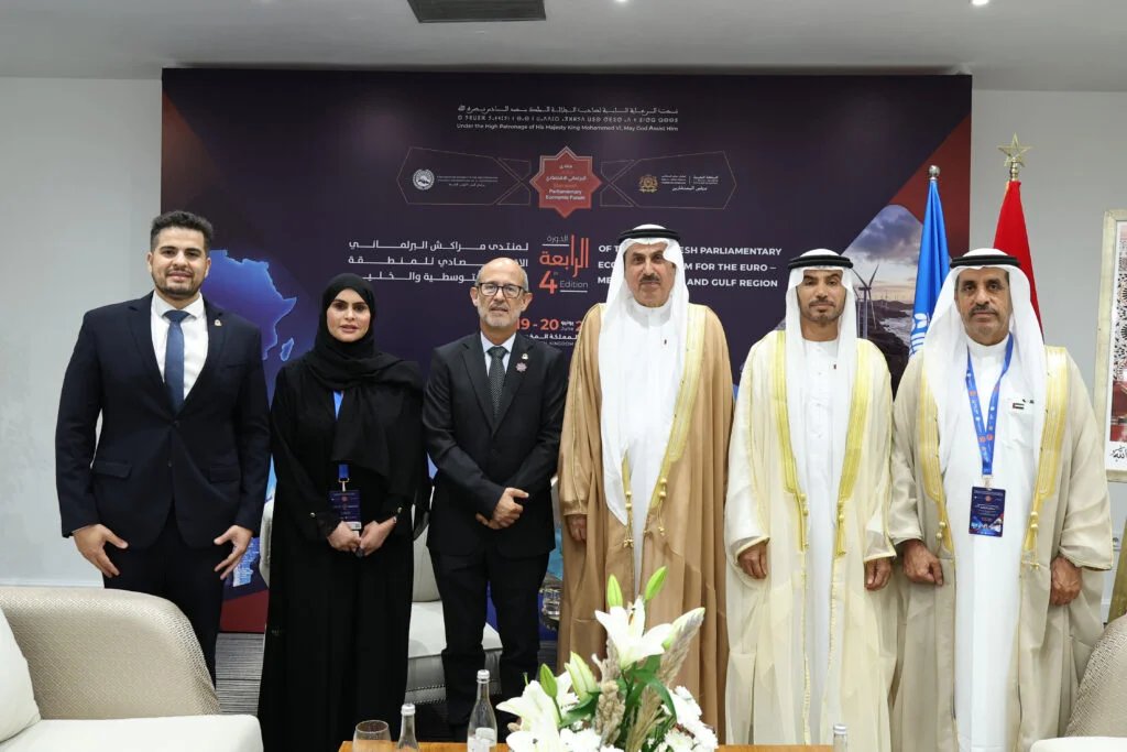 Saqr Ghobash, PARLATINO President discuss parliamentary cooperation