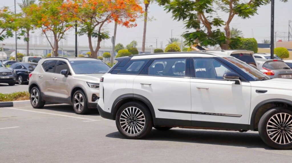Intelligent Vehicle Spotted on Dubai’s Streets – Whose Secret Intelligent Parking Technology is This?