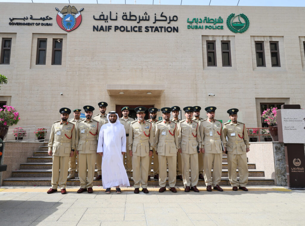 Dubai Police: Naif Police Station responds to emergency reports in 1 minute, 35 seconds