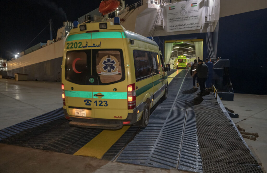 UAE Floating Hospital continues providing specialised care to patients from Gaza Strip under Operation Chivalrous Knight 3