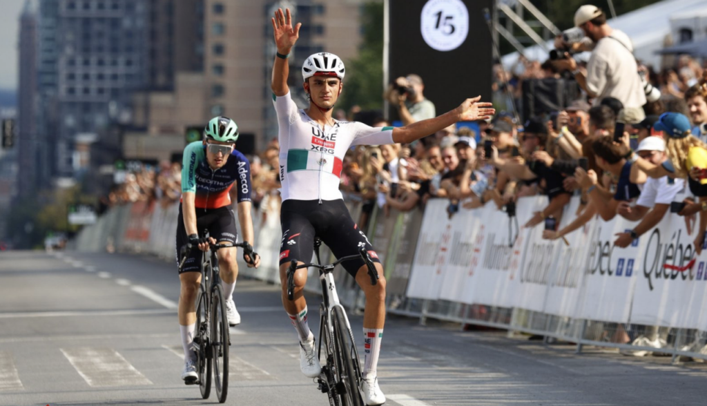 UAE Team Emirates-XRG claims double success in Canada, Italy