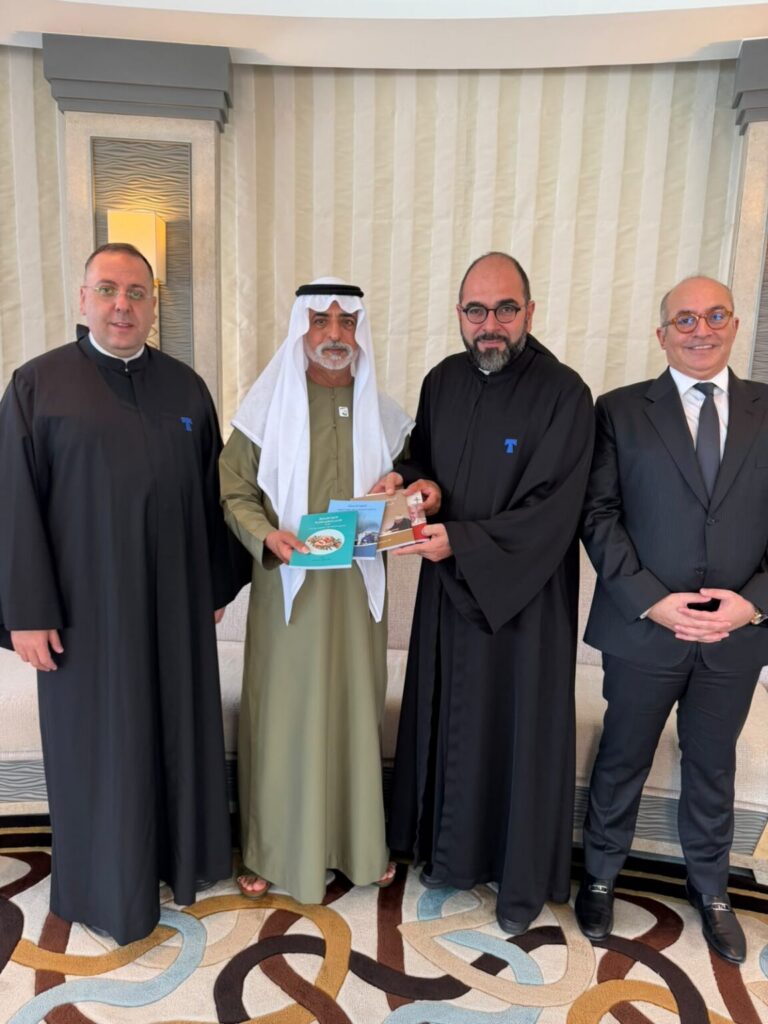 Nahyan bin Mubarak receives delegation from Lebanon’s Maronite Antonine Order