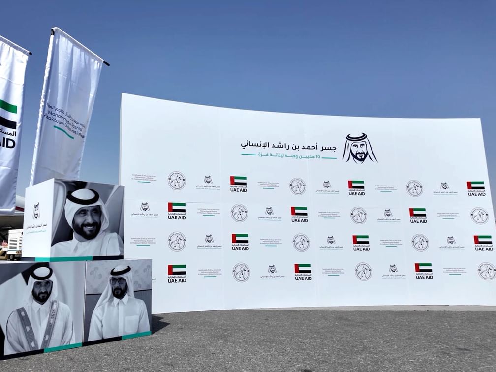 ‘Ahmed bin Rashid Humanitarian Bridge’ expands Gaza relief efforts as airlift reaches 450 tonnes